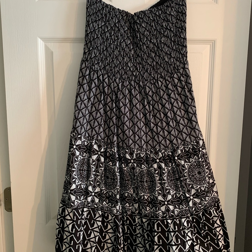 Strapless dress